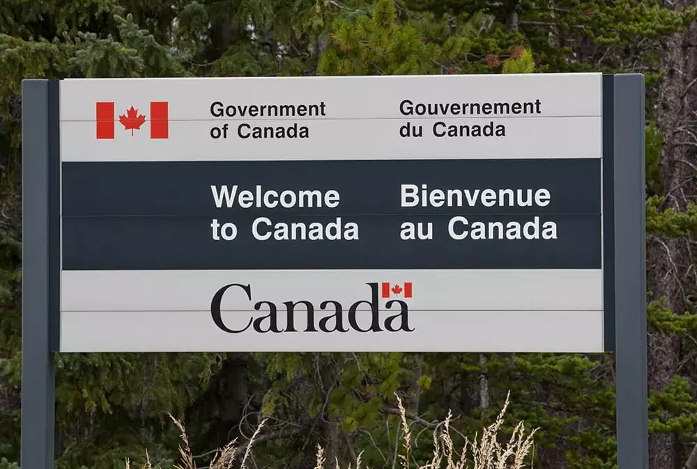 reopening the Canadian border